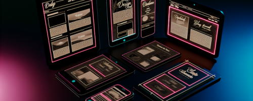 Минималистичное цифровое портфолио