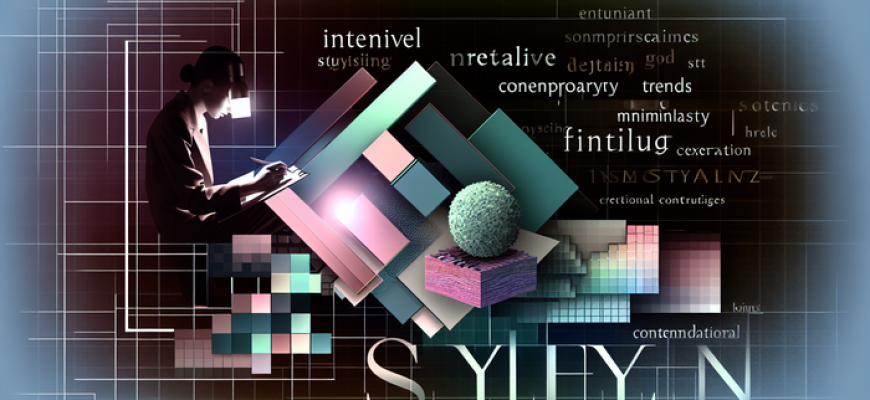 Абстрактная геометрическая композиция