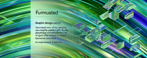 Футуристический инновационный коллаж