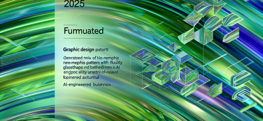 Футуристический инновационный коллаж