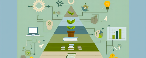 Инфобизнес минималистичная инфографика