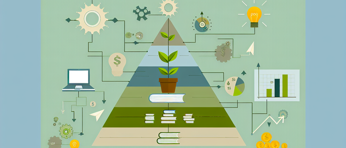 Инфобизнес минималистичная инфографика