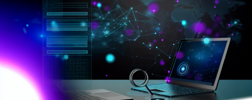 Футуристичный голографический интерфейс