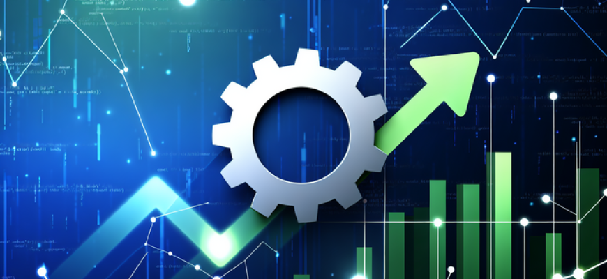 Логотип технологического прогресса