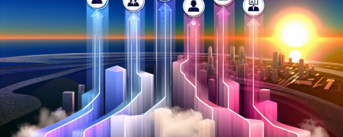 Digital career paths illustration