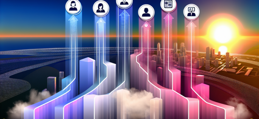 Digital career paths illustration