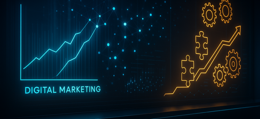 Holographic Marketing Dashboard